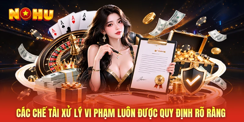 Các chế tài xử lý vi phạm luôn được quy định rõ ràng