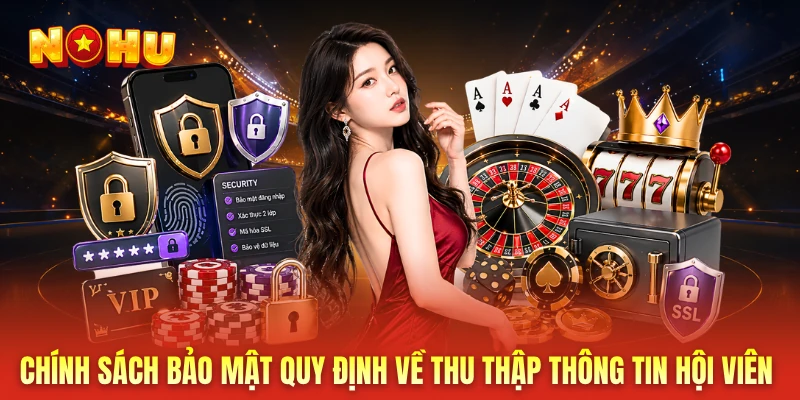 Chính sách bảo mật quy định về thu thập thông tin hội viên 